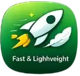 سريع وخفيف الوزن